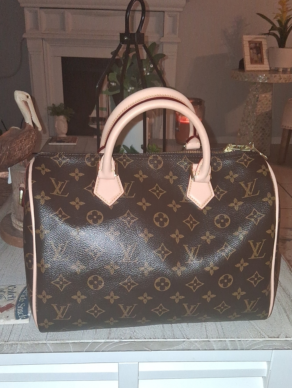 Source Unknown  Monogram Purse  .